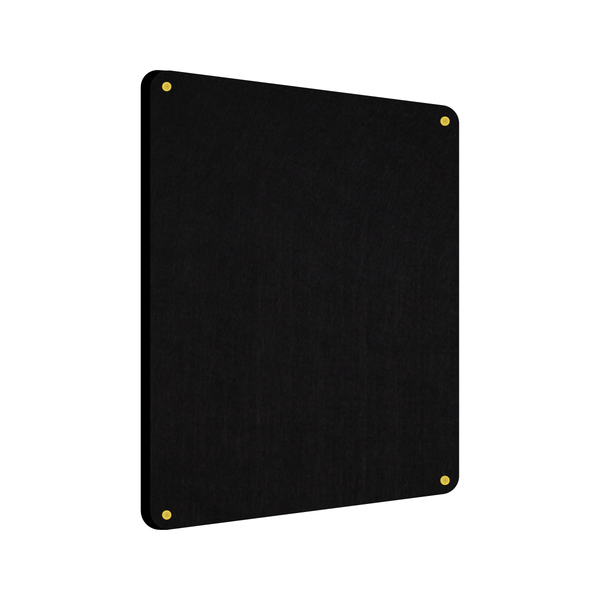 Acoustic Felt Wall Panel | Fancy Washers | Radius Corners Portrait