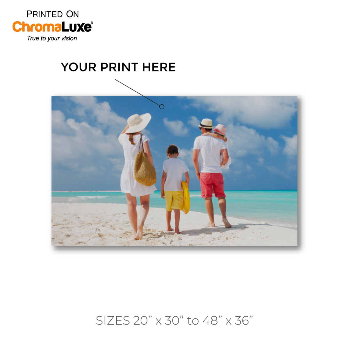 Student | Large Landscape White Aluminum Prints | Matte Finish