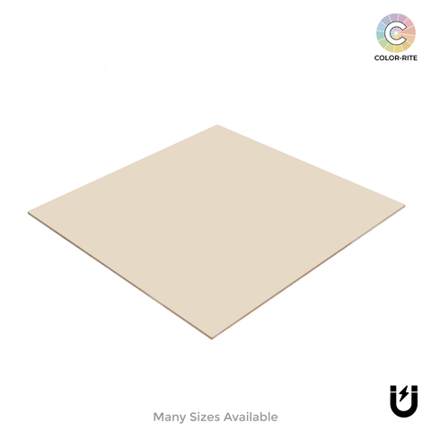Unframed Panel | Almond | Color-Rite Magnetic Whiteboard