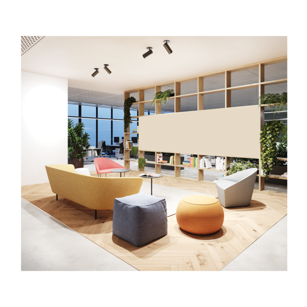 Unframed Panel | Almond | Color-Rite Magnetic Whiteboard