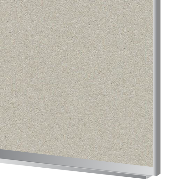 Combination Weekly Planner | Oyster Shell FORBO | Satin Aluminum Minimalist Frame Portrait