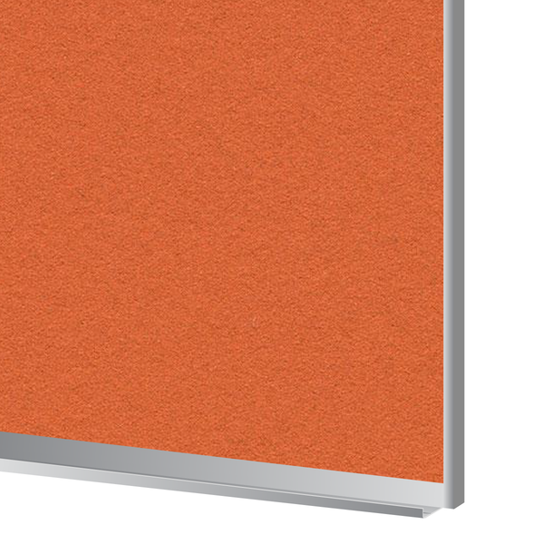Combination Weekly Planner | Tangerine Zest FORBO | Satin Aluminum Minimalist Frame Portrait