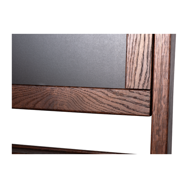 Dark Walnut Wood Frame | Portable Lam-Rite Chalkboard