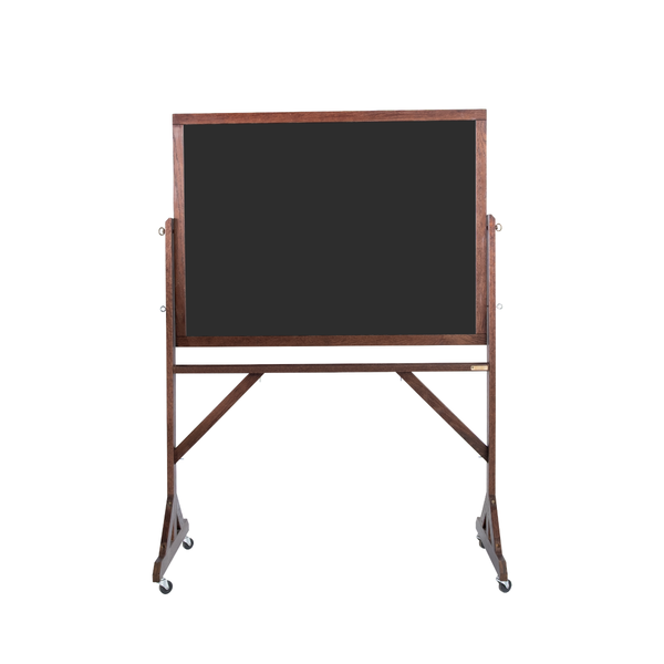 Dark Walnut Wood Frame | Portable Lam-Rite Chalkboard