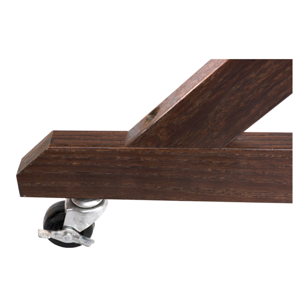 Dark Walnut Wood Frame | Portable Lam-Rite Whiteboard