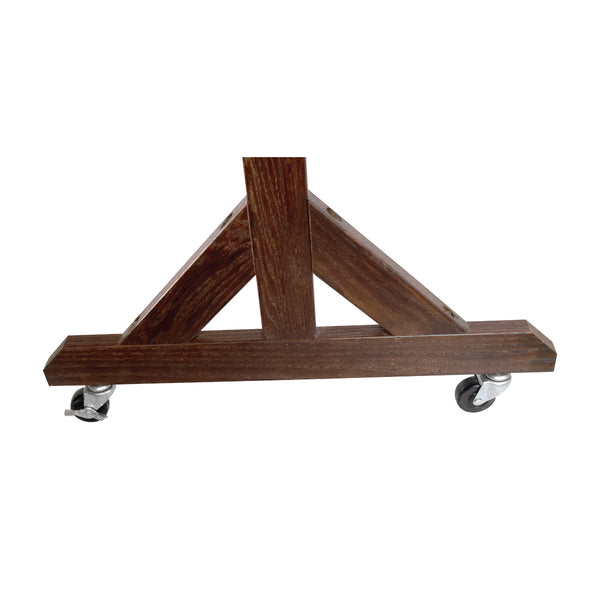 Dark Walnut Wood Frame | Portable Lam-Rite Chalkboard