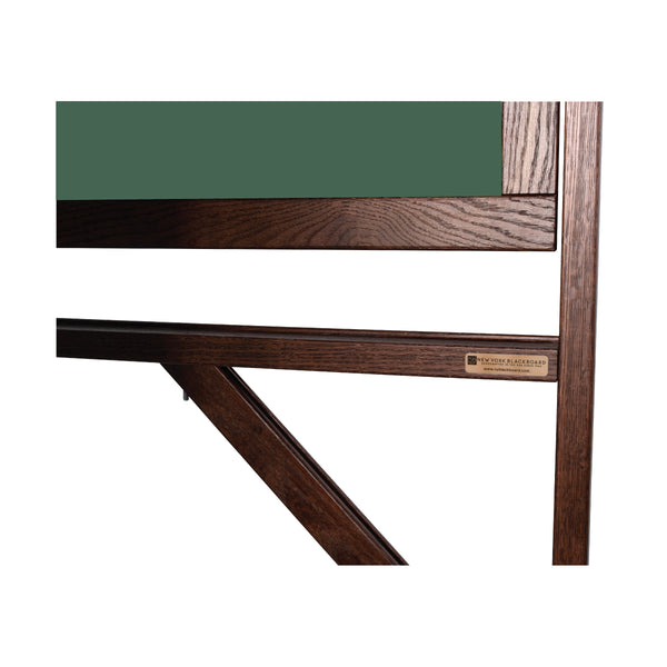 Dark Walnut Wood Frame | Portable Lam-Rite Chalkboard