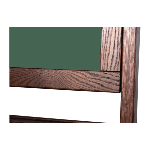 Dark Walnut Wood Frame | Portable Lam-Rite Chalkboard