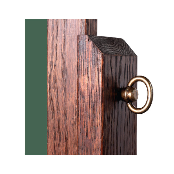 Dark Walnut Wood Frame | Portable Lam-Rite Chalkboard