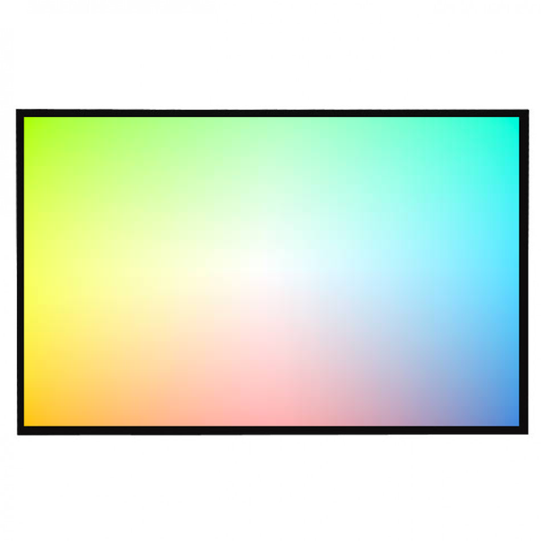 Ebony Aluminum Frame | Custom Colored | Landscape Color-Rite Magnetic Whiteboard