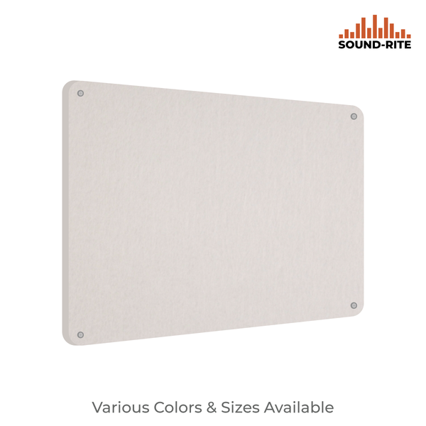 Acoustic Felt Wall Panel | Fancy Washers | Radius Corners Landscape