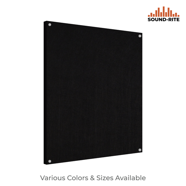 Acoustic Felt Wall Panel | Fancy Washers | Square Corners Portrait