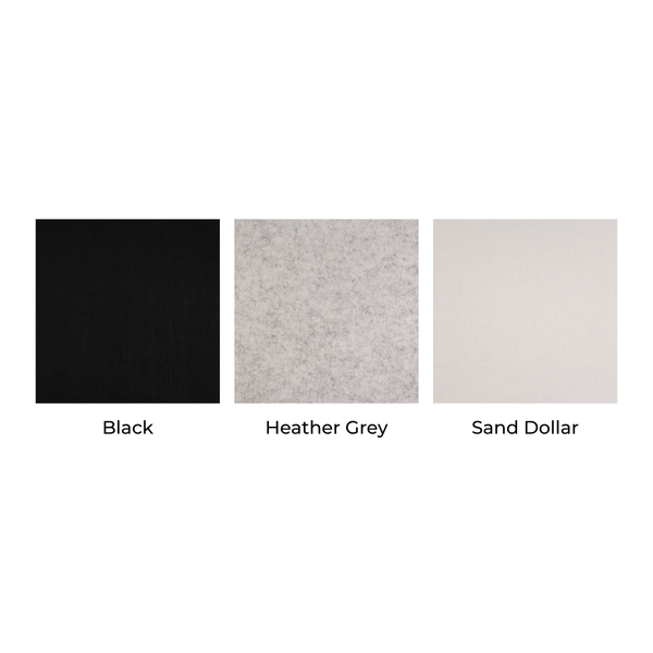 Acoustic Felt Wall Panel | Fancy Washers | Square Corners Landscape
