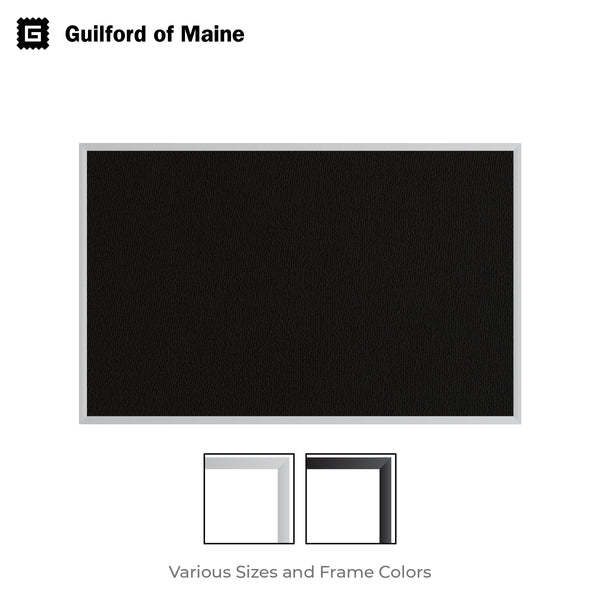 Black | Fabric Bulletin Board with Aluminum Frame