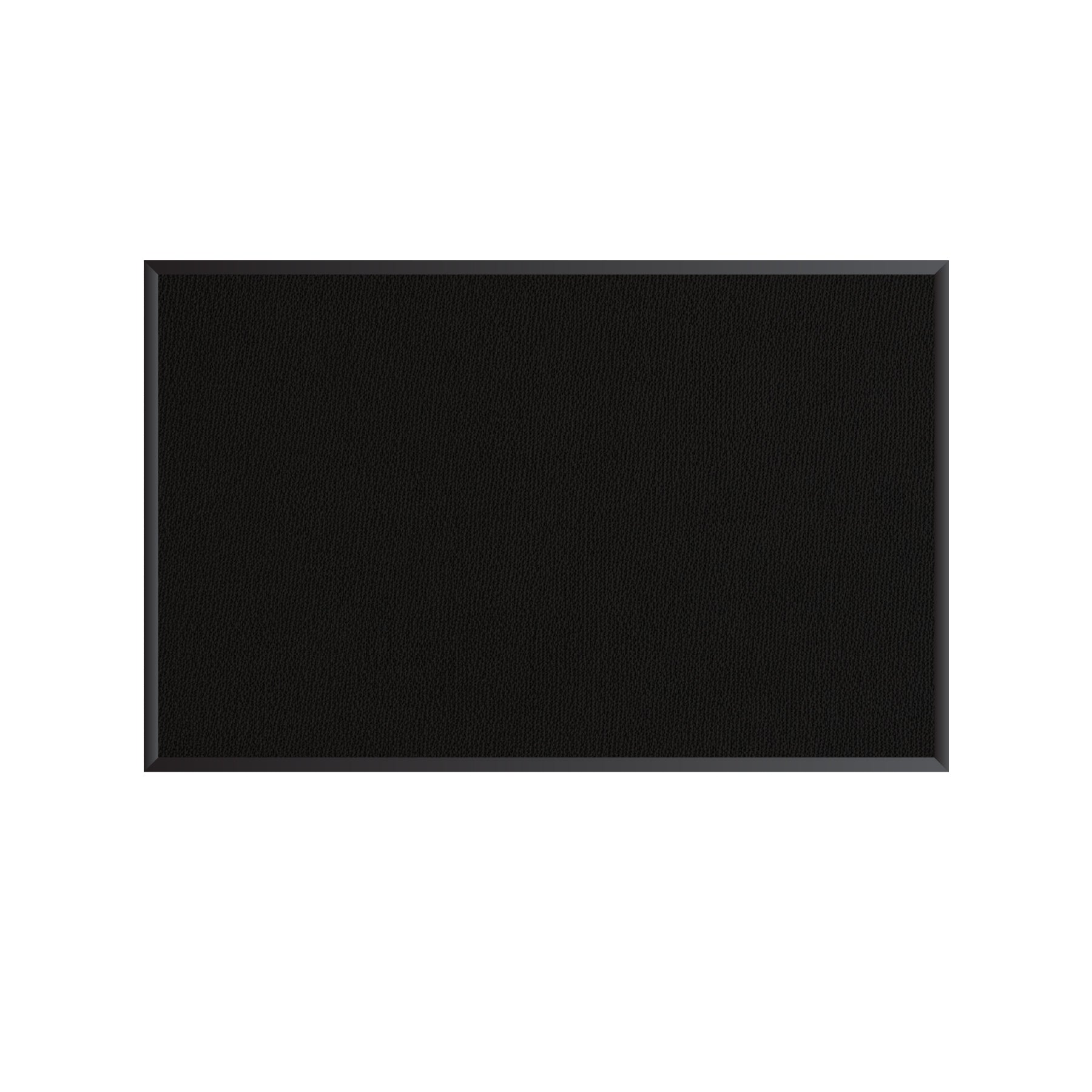 Black | Fabric Bulletin Board with Aluminum Frame