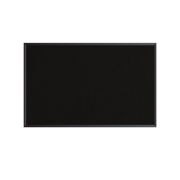Black | Fabric Bulletin Board with Aluminum Frame
