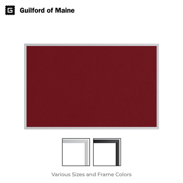 Red | Fabric Bulletin Board with Aluminum Frame
