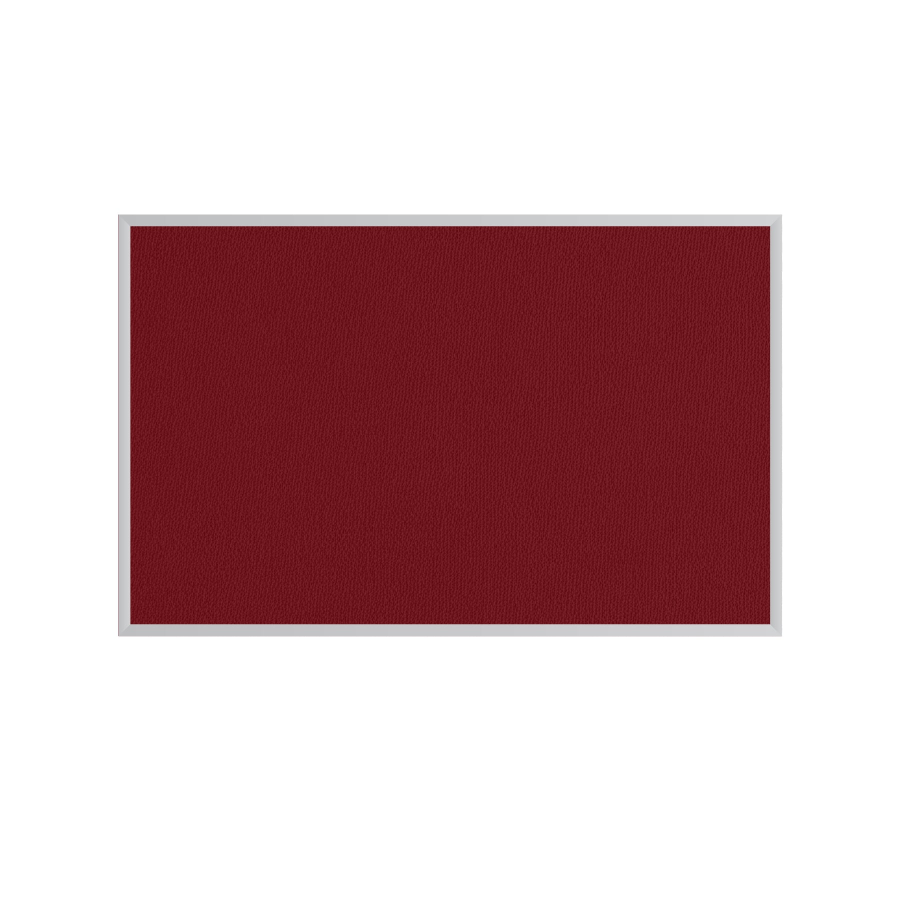 Red | Fabric Bulletin Board with Aluminum Frame