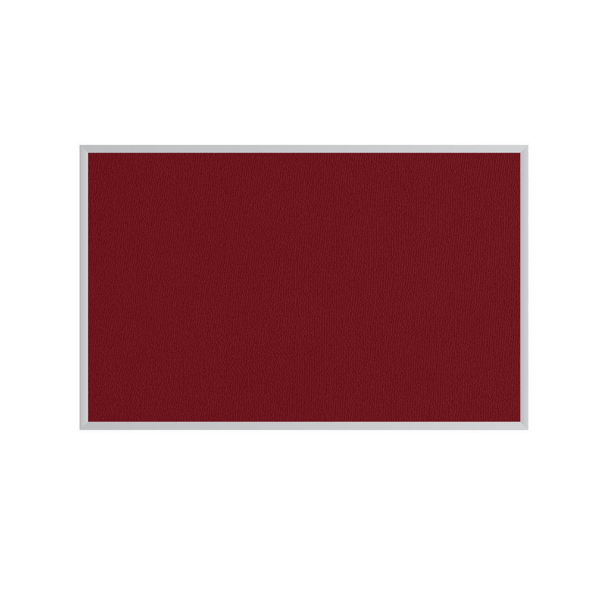 Red | Fabric Bulletin Board with Aluminum Frame – New York Blackboard