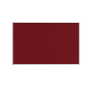 Red | Fabric Bulletin Board with Aluminum Frame