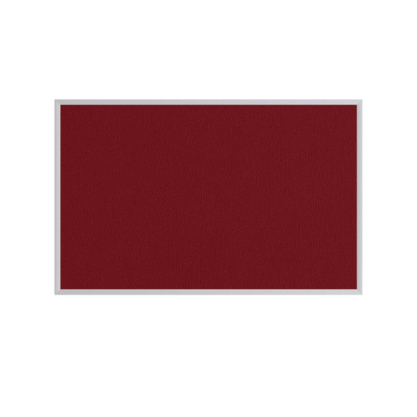 Red | Fabric Bulletin Board with Aluminum Frame