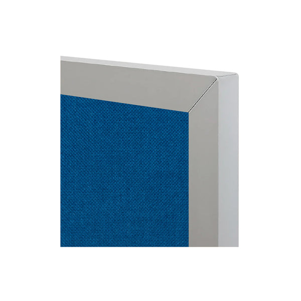 Sapphire | Fabric Bulletin Board with Aluminum Frame