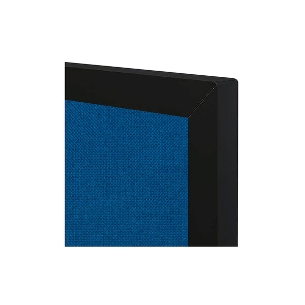 Sapphire | Fabric Bulletin Board with Aluminum Frame