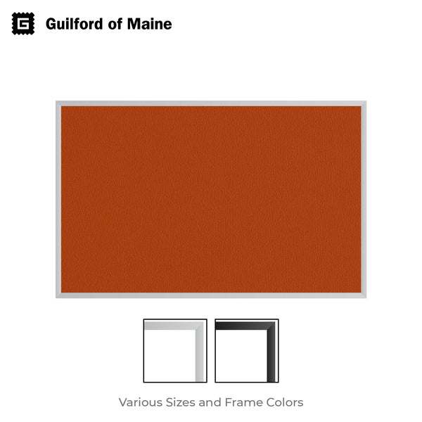 Orange | Fabric Bulletin Board with Aluminum Frame
