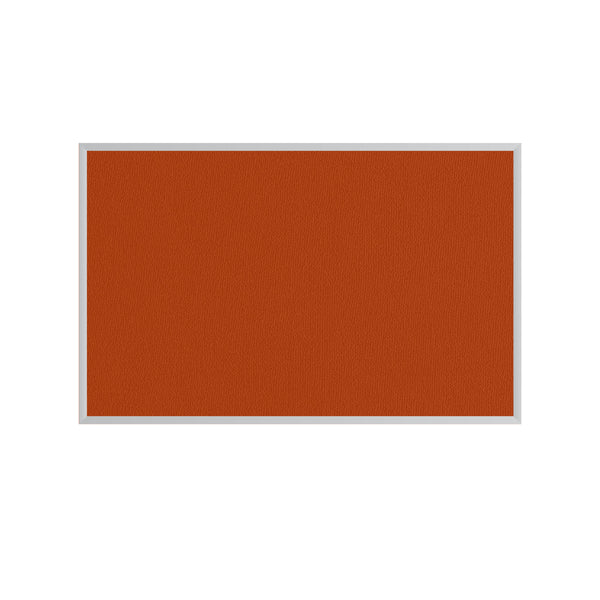 Orange | Fabric Bulletin Board with Aluminum Frame