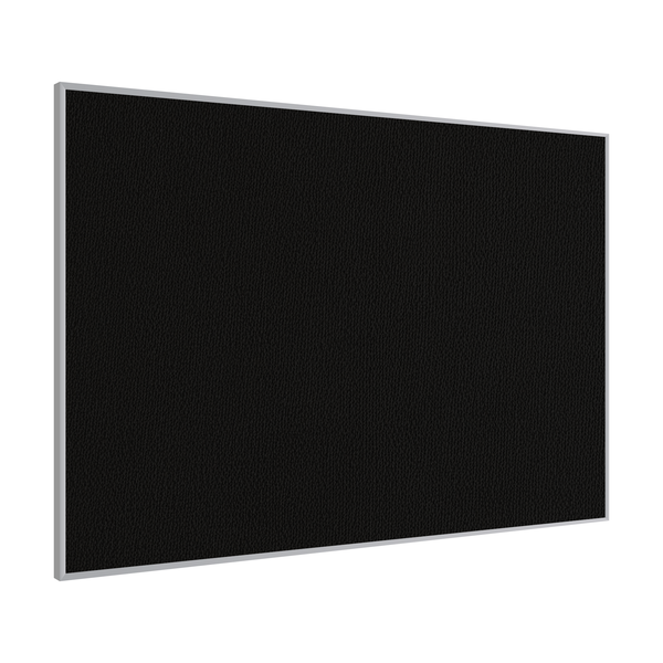 Black | Landscape Fabric Bulletin Board with Minimalist Frame