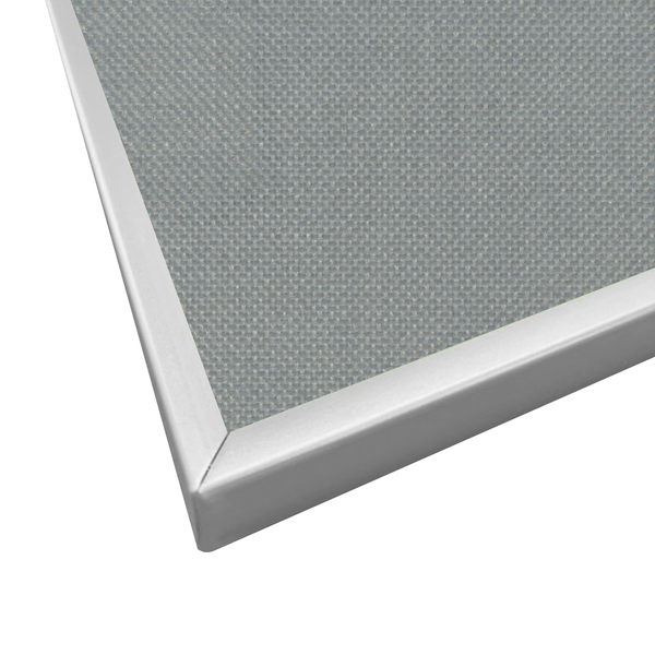 Coin | Landscape Fabric Bulletin Board with Minimalist Frame