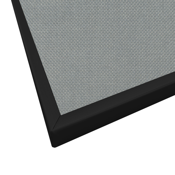 Coin | Landscape Fabric Bulletin Board with Minimalist Frame