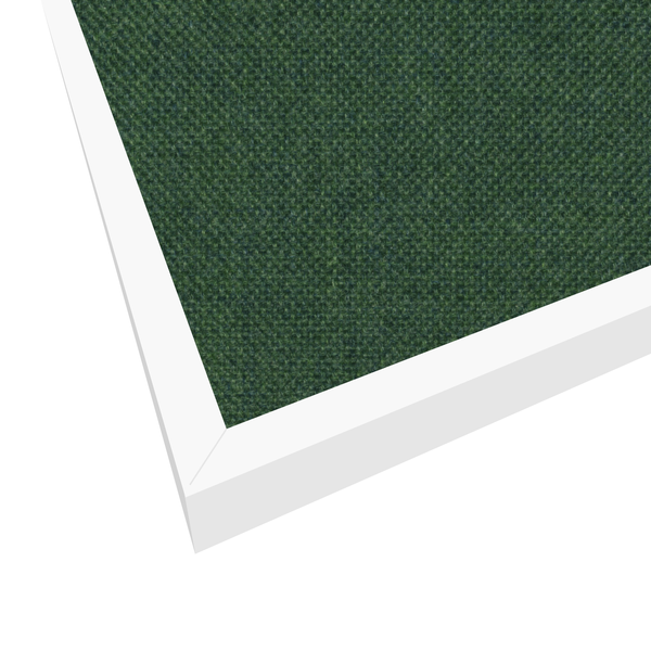 Fir | Landscape Fabric Bulletin Board with Minimalist Frame