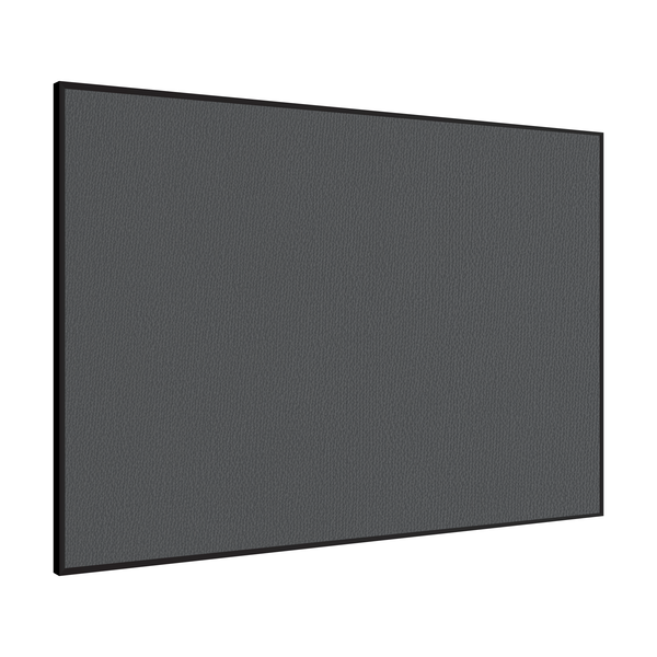 Medium Grey | Landscape Fabric Bulletin Board with Minimalist Frame
