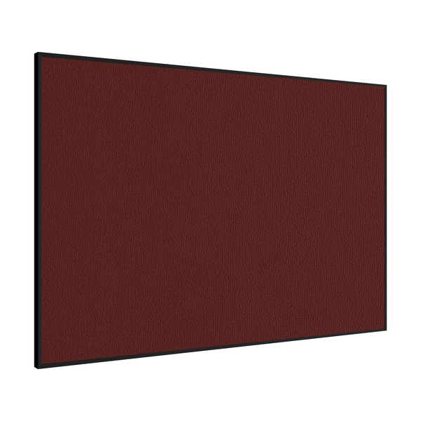 Red | Landscape Fabric Bulletin Board with Minimalist Frame