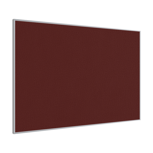 Red | Landscape Fabric Bulletin Board with Minimalist Frame