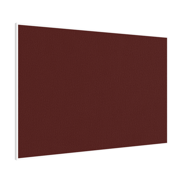Red | Landscape Fabric Bulletin Board with Minimalist Frame
