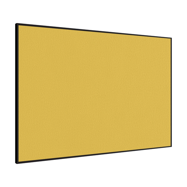 Yellow | Landscape Fabric Bulletin Board with Minimalist Frame