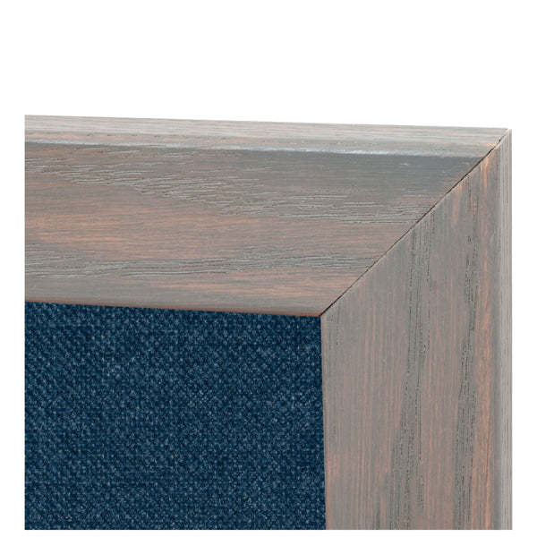 Baltic | Fabric Bulletin Board with Wood Frame