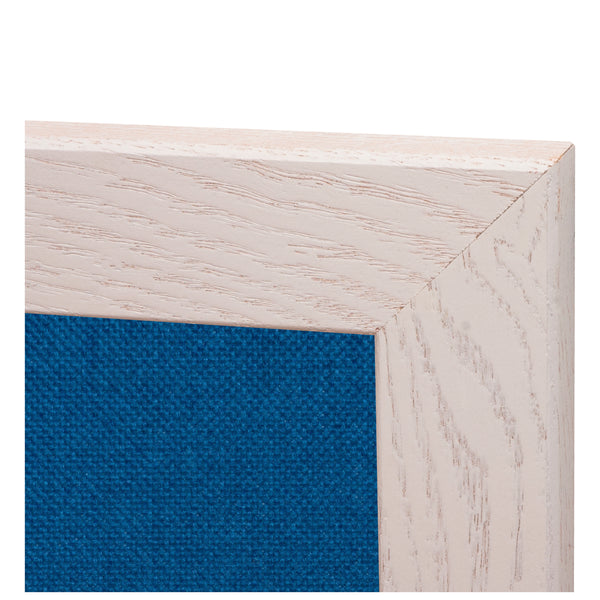 Sapphire | Fabric Bulletin Board with Wood Frame