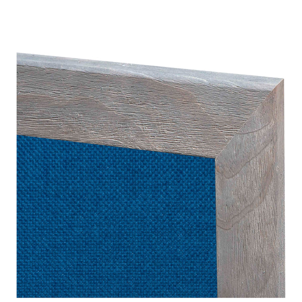 Sapphire | Fabric Bulletin Board with Wood Frame