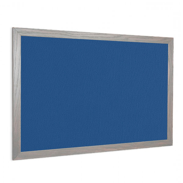 Sapphire | Fabric Bulletin Board with Wood Frame
