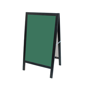 Ebony Oak A-Frame | Green Lam-Rite Chalkboard