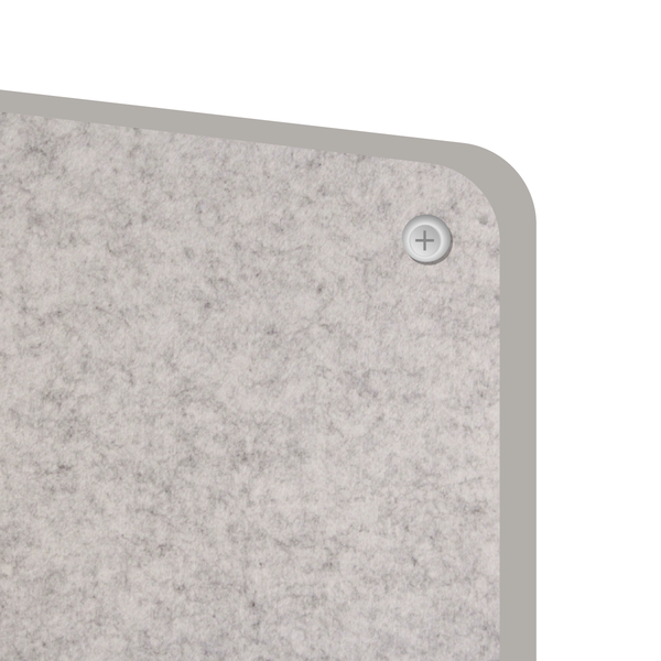 Acoustic Felt Wall Panel | Fancy Washers | Radius Corners Landscape