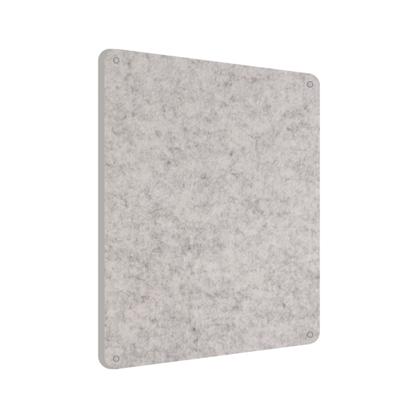 Acoustic Felt Wall Panel | Fancy Washers | Radius Corners Portrait