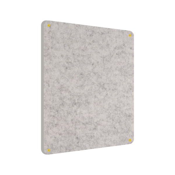 Acoustic Felt Wall Panel | Fancy Washers | Radius Corners Portrait