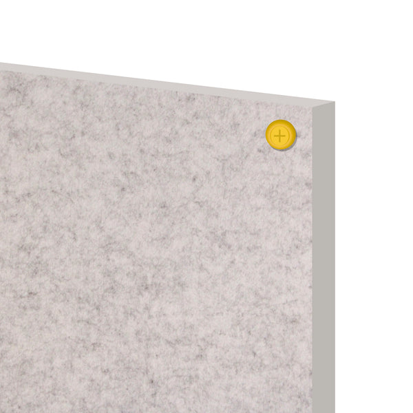 Acoustic Felt Wall Panel | Fancy Washers | Square Corners Landscape
