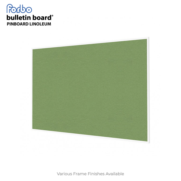 Baby Lettuce | Landscape FORBO Bulletin Board with Minimalist Frame