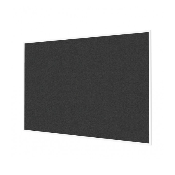 Black Olive | Landscape FORBO Bulletin Board with Minimalist Frame