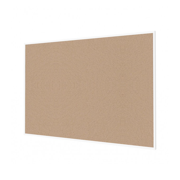 Blanched Almond | Landscape FORBO Bulletin Board with Minimalist Frame